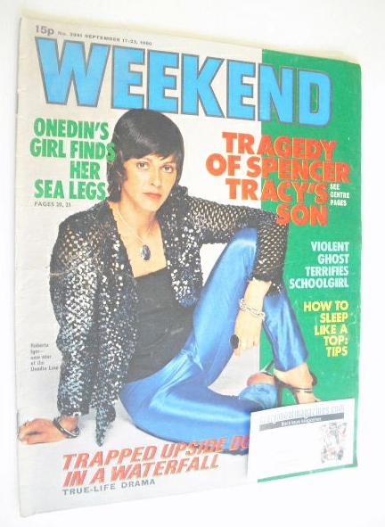 <!--1980-09-17-->Weekend magazine - Roberta Iger cover (17-23 September 198
