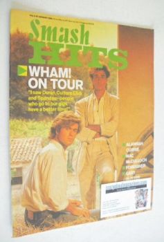 Smash Hits magazine - George Michael and Andrew Ridgeley cover (3-16 January 1985)