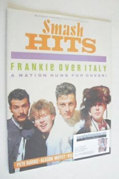 Smash Hits magazine - Frankie Goes To Hollywood cover (28 February - 13 March 1985)