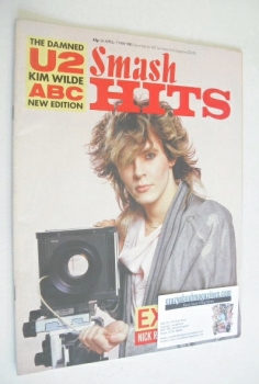 Smash Hits magazine - Nick Rhodes cover (24 April - 7 May 1985)