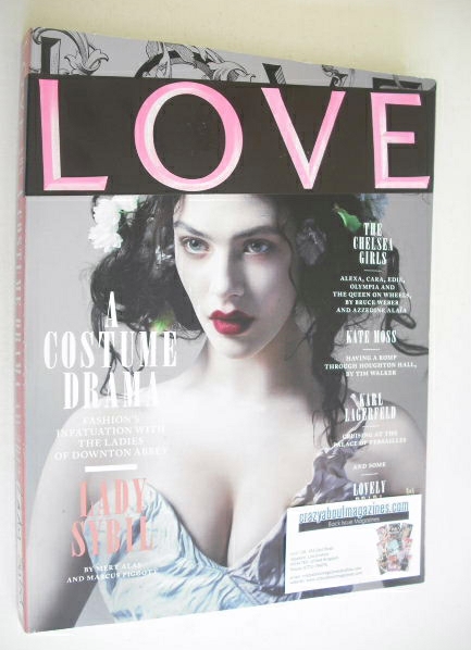 <!--2012-09-->Love magazine - Issue 8 - Autumn/Winter 2012 - Lady Sybil cov