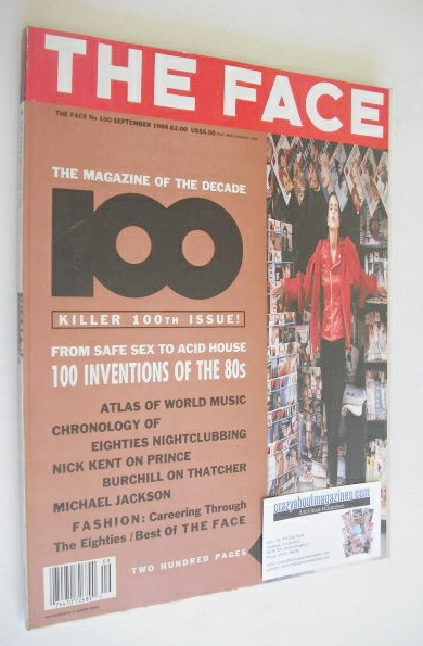 The Face magazine - 100th Issue cover (September 1988 - Issue 100)