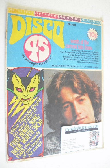 Disco 45 magazine - No 48 - October 1974