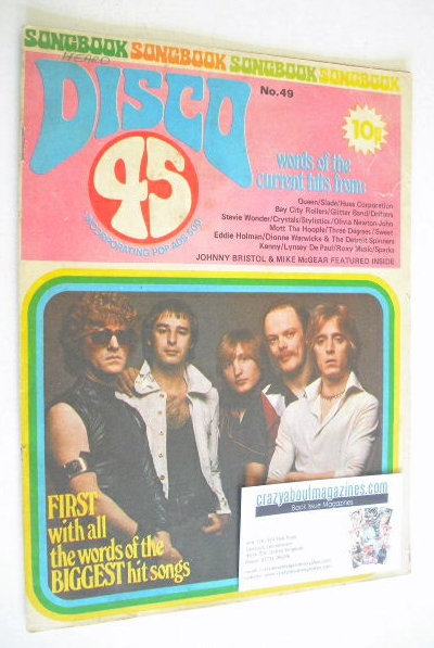 <!--1974-11-->Disco 45 magazine - No 49 - November 1974