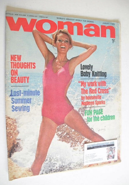 <!--1970-08-01-->Woman magazine (1 August 1970)