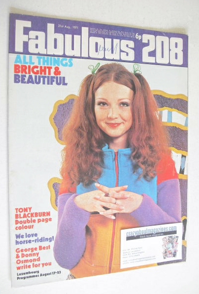 <!--1971-08-21-->Fabulous 208 magazine (21 August 1971)