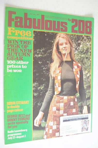 <!--1971-07-31-->Fabulous 208 magazine (31 July 1971)