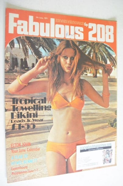 <!--1971-06-05-->Fabulous 208 magazine (5 June 1971)