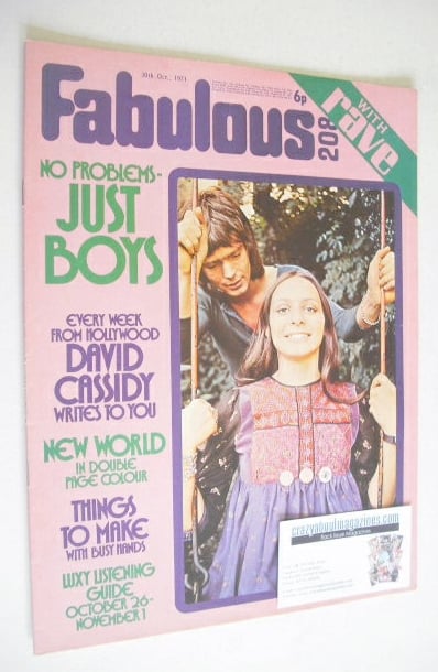 Fabulous 208 magazine (30 October 1971)