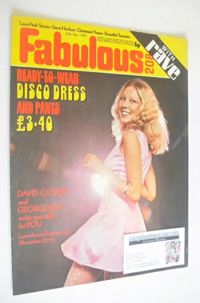 Fabulous 208 magazine (27 November 1971)