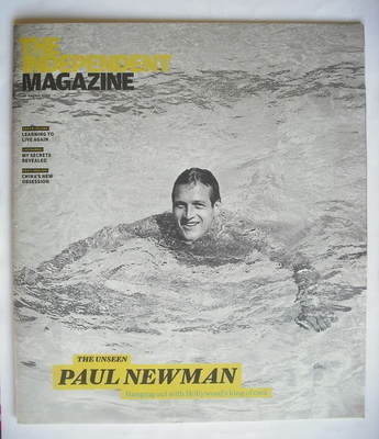 The Independent magazine - Paul Newman cover (29 August 2009)