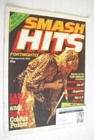 <!--1979-02-08-->Smash Hits magazine - Rod Stewart cover (8-21 February 197