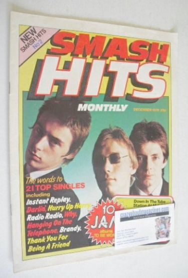 <!--1978-12-->Smash Hits magazine - The Jam cover (December 1978 - Issue No