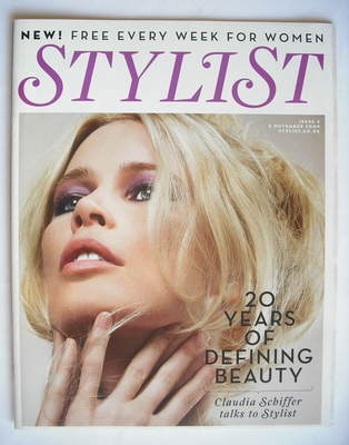 Stylist magazine - Issue 5 (4 November 2009 - Claudia Schiffer cover)