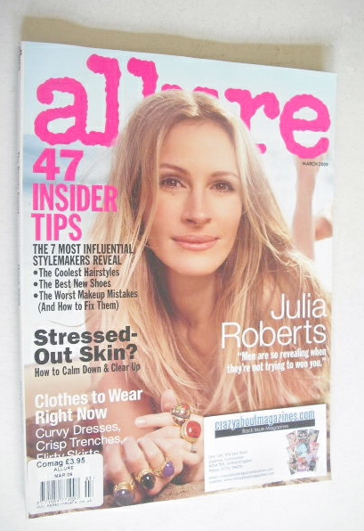 Allure magazine - March 2009 - Julia Roberts cover