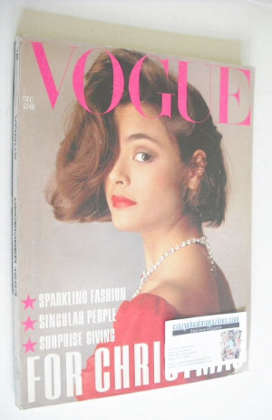 British Vogue magazine - December 1983 (Vintage Issue)
