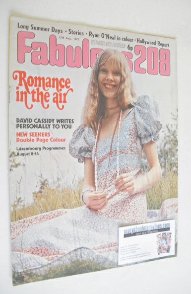 <!--1972-08-12-->Fabulous 208 magazine (12 August 1972)