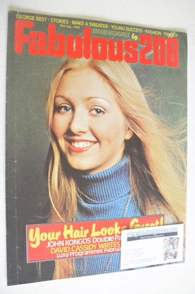 <!--1972-02-19-->Fabulous 208 magazine (19 February 1972)