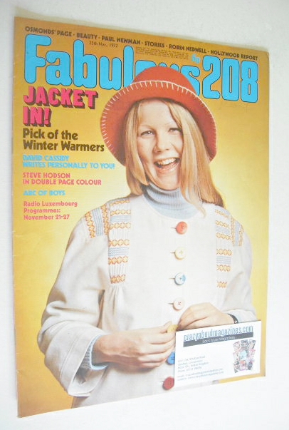 Fabulous 208 magazine (25 November 1972)