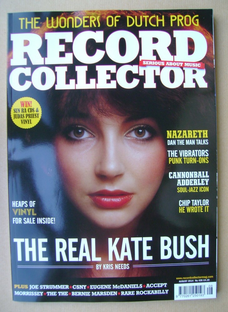 Record Collector - Kate Bush cover (August 2014)