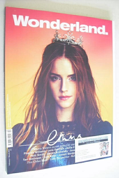 <!--2014-02-->Wonderland magazine - February/March 2014 - Emma Watson cover