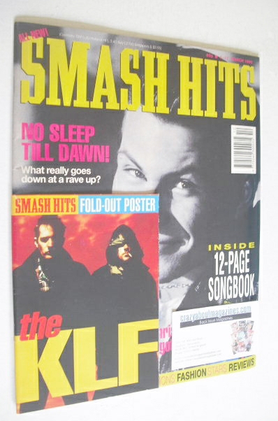 Smash Hits magazine - Christian Slater cover (4-17 March 1992)