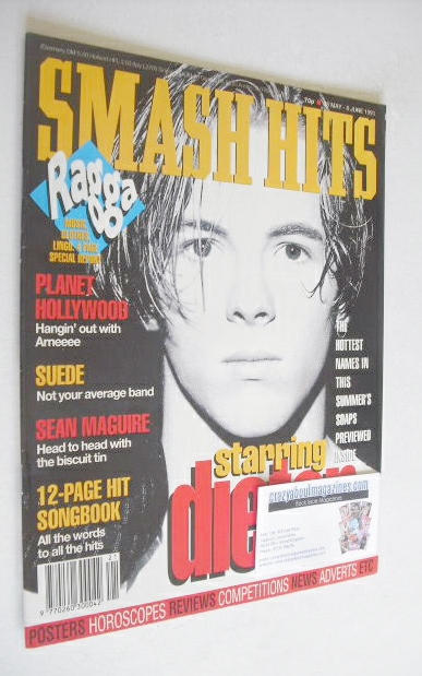 Smash Hits magazine - Dieter Brummer cover (26 May - 8 June 1993)