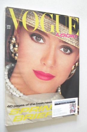 British Vogue magazine - April 1983 (Vintage Issue)