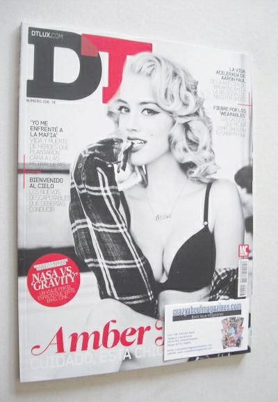 DTLUX magazine - Amber Heard cover (Issue 206)