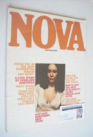 NOVA magazine - March 1975 - Marie Helvin cover