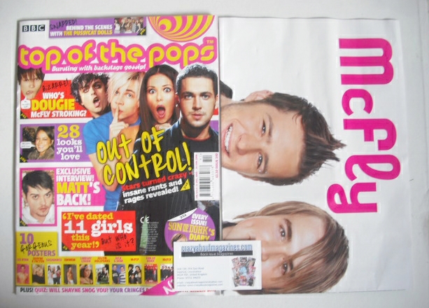 <!--2005-12-21-->Top Of The Pops magazine - Stars Turned Crazy cover (21 De