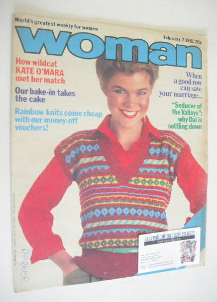 <!--1981-02-07-->Woman magazine (7 February 1981)