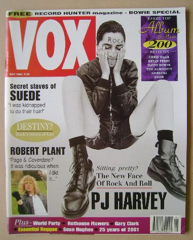 VOX magazine - PJ Harvey cover (May 1993 - Issue 32)