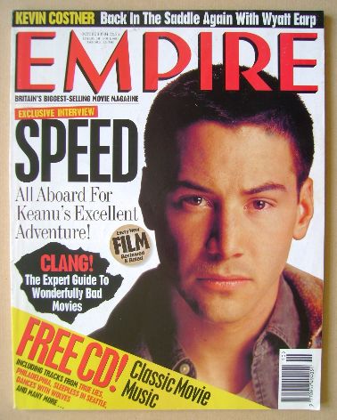 Empire magazine - Keanu Reeves cover (October 1994 - Issue 64)