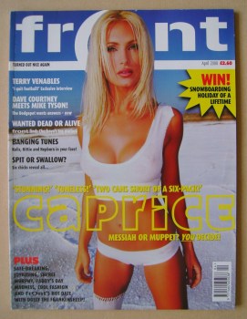 Front magazine - Caprice cover (April 2000)