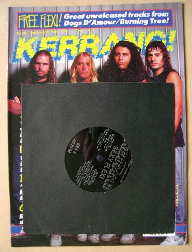 <!--1990-09-22-->Kerrang magazine - Slayer cover (22 September 1990 - Issue