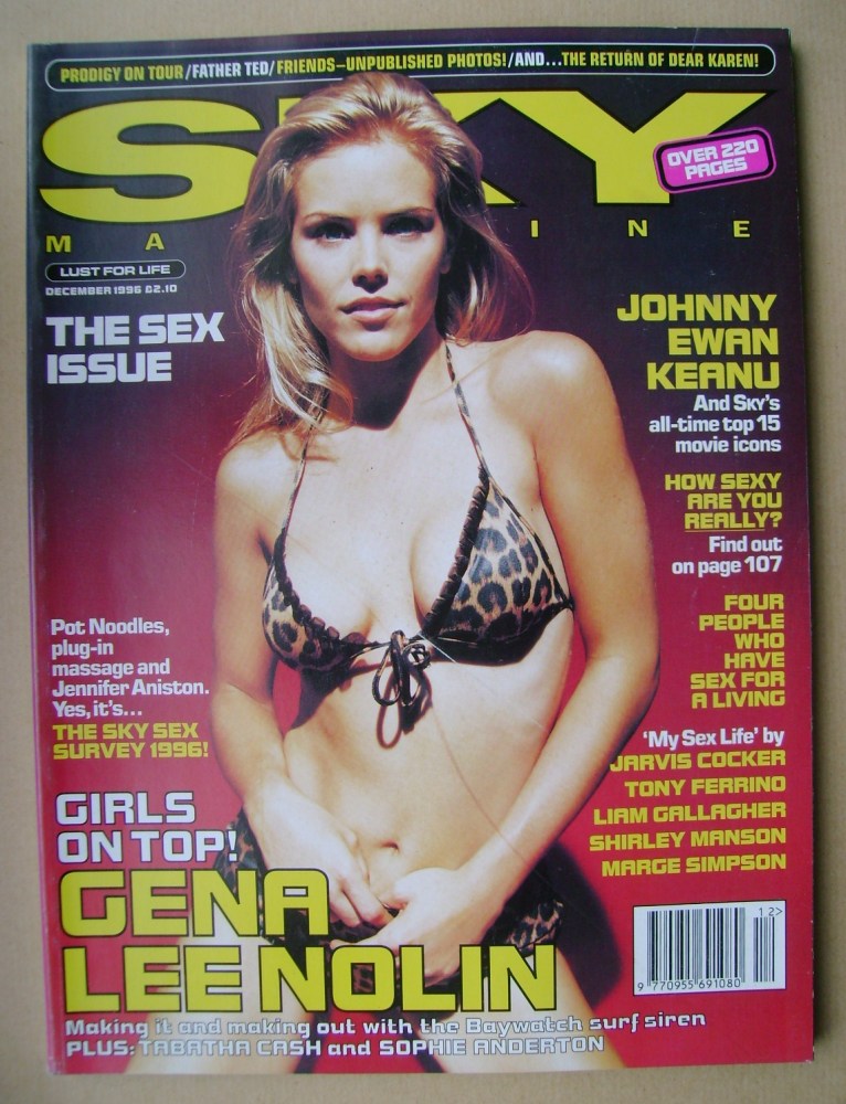 <!--1996-12-->Sky magazine - Gina Lee Nolin cover (December 1996)
