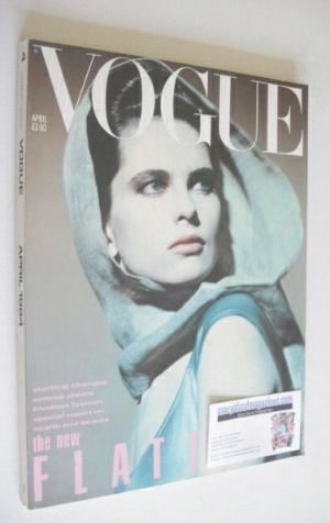 British Vogue magazine - April 1984 (Vintage Issue)