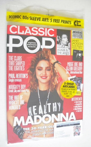 <!--2014-08-->Classic Pop magazine - Madonna cover (August/September 2014)