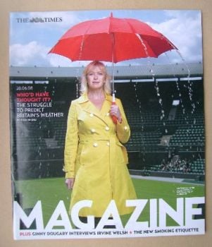 The Times magazine - Carol Kirkwood cover (28 June 2008)