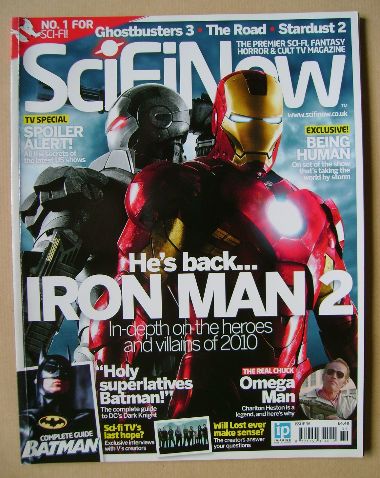 SciFiNow Magazine - Iron Man 2 cover (Issue No 36)