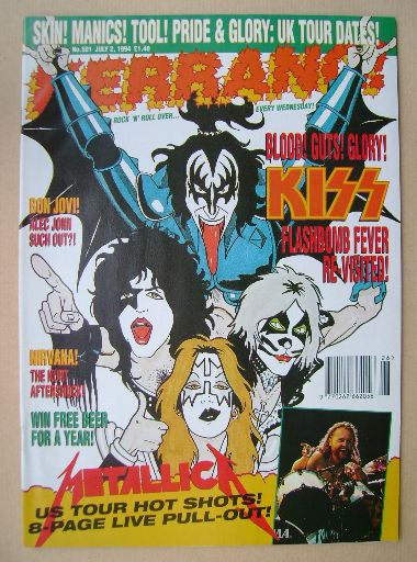 Kerrang magazine - 2 July 1994 (Issue 501)