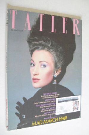 <!--1983-03-->Tatler magazine - March 1983 - Jane Seymour cover