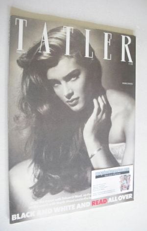 Tatler magazine - May 1983 - Brooke Shields cover