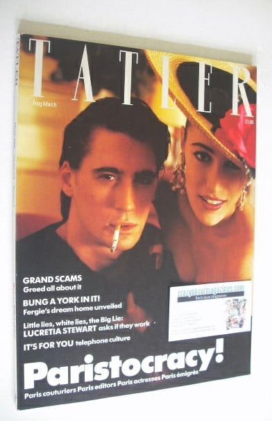 Tatler magazine - March 1988