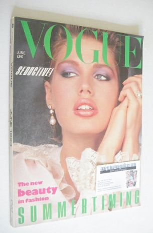 British Vogue magazine - June 1983 (Vintage Issue)
