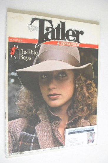 <!--1978-10-->Tatler & Bystander magazine - October 1978 - Tracy Ward cover