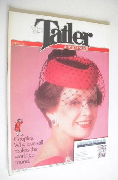Tatler & Bystander magazine - February 1979 - The Countess of Harewood cover
