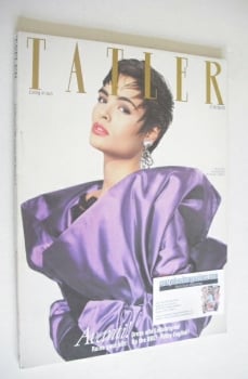 Tatler magazine - July/August 1987 - Talisa Soto cover