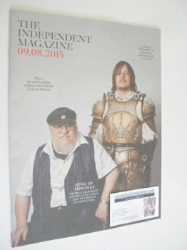 The Independent magazine - George RR Martin cover (9 August 2014)